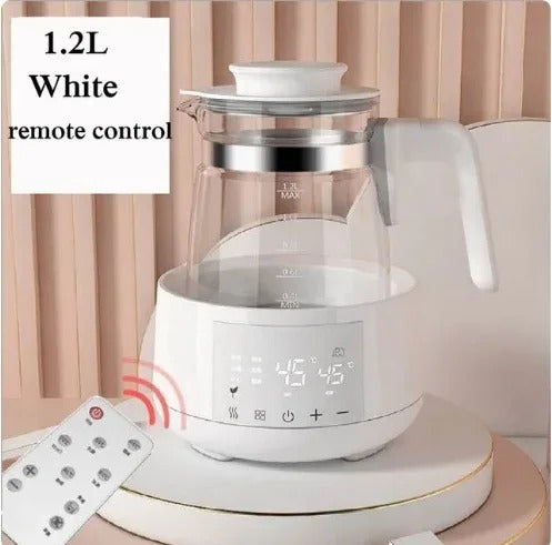 1.2L Electric Baby Milk Warmer ā Smart Thermostatic Kettle with 24-Hour Keep Warm Function