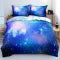 3D Galaxy & Solar System Printed Bed Sheet Set