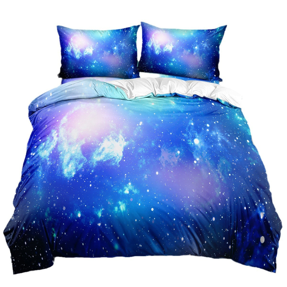 3D Galaxy & Solar System Printed Bed Sheet Set
