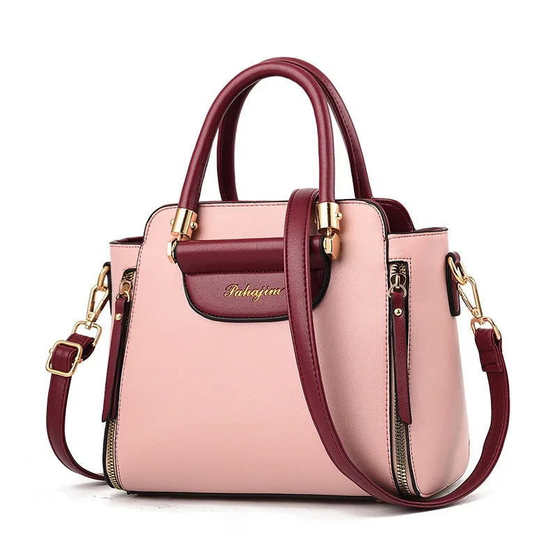 Stylish Women’s Contrast Shoulder Bag – Luxury Crossbody & Handbag
