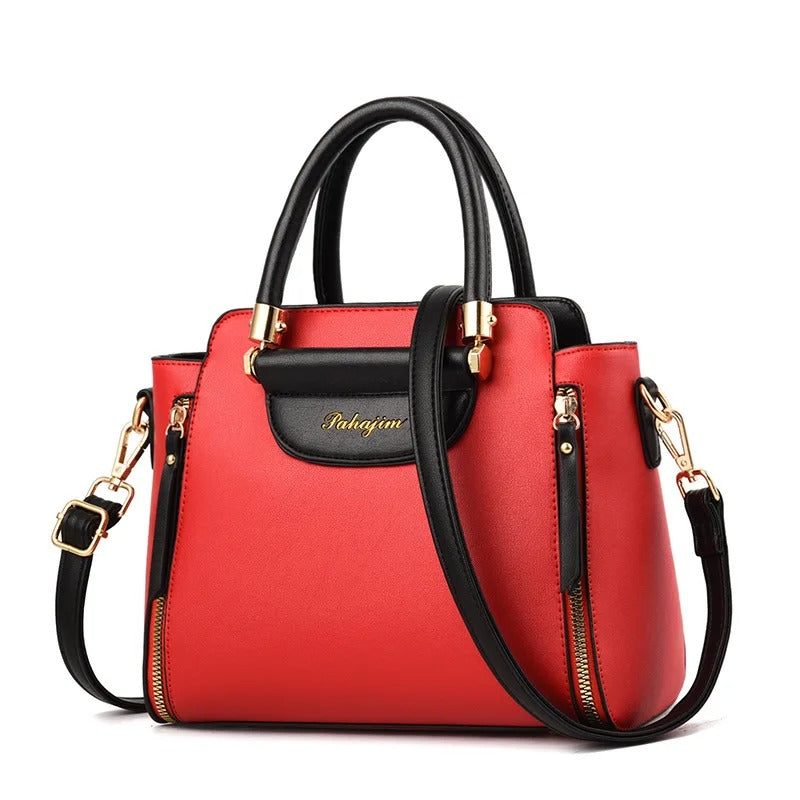 Stylish Women’s Contrast Shoulder Bag – Luxury Crossbody & Handbag