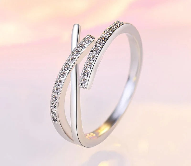 New 925 Sterling Silver 5A Zircon Shining Ring – Elegant Wedding & Party Engagement Jewelry