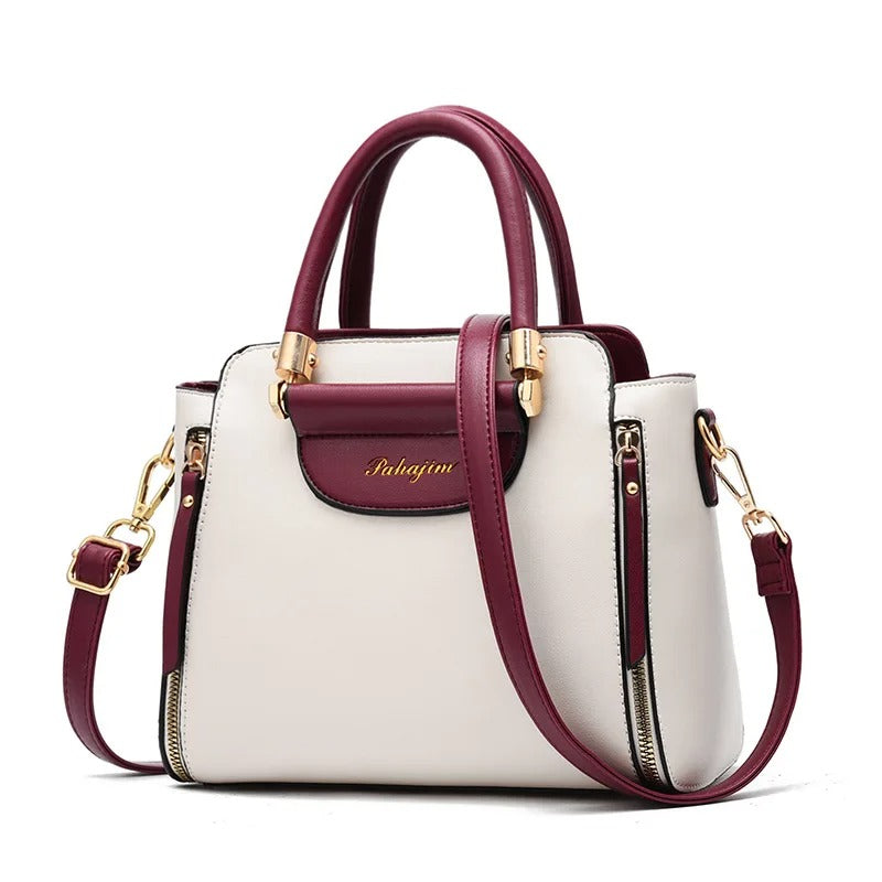 Stylish Women’s Contrast Shoulder Bag – Luxury Crossbody & Handbag