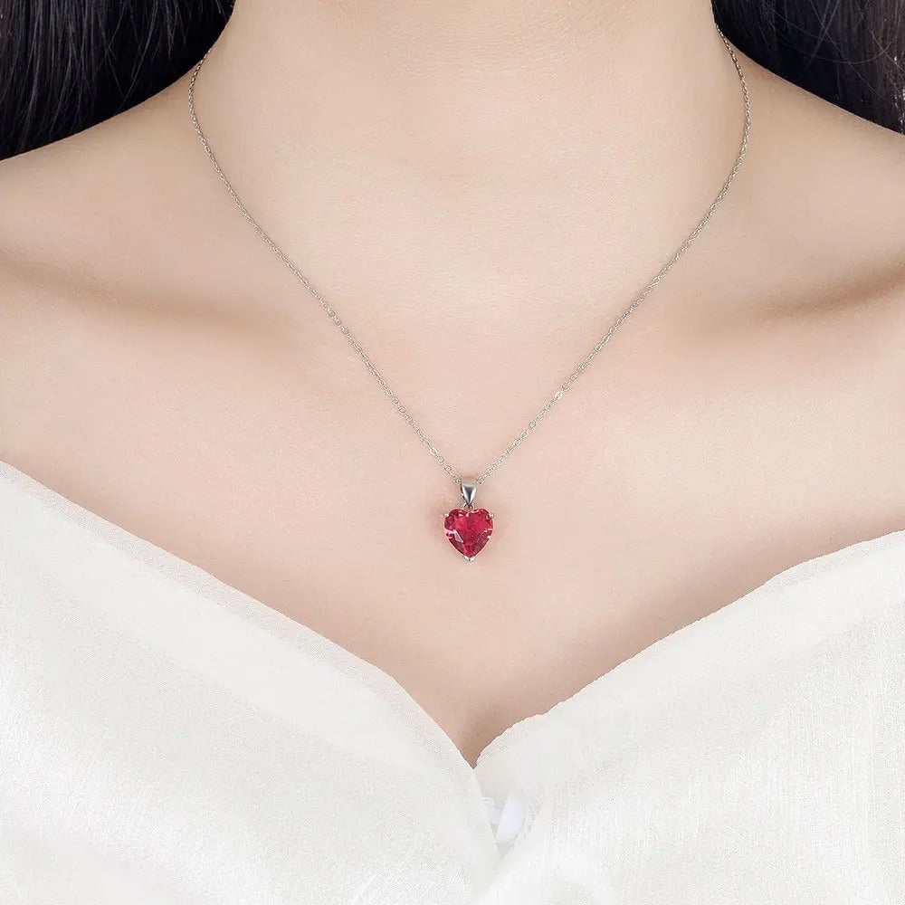 Sparkling Crystal Heart Jewelry Set - Romantic Gift Edition