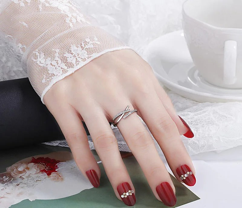New 925 Sterling Silver 5A Zircon Shining Ring – Elegant Wedding & Party Engagement Jewelry