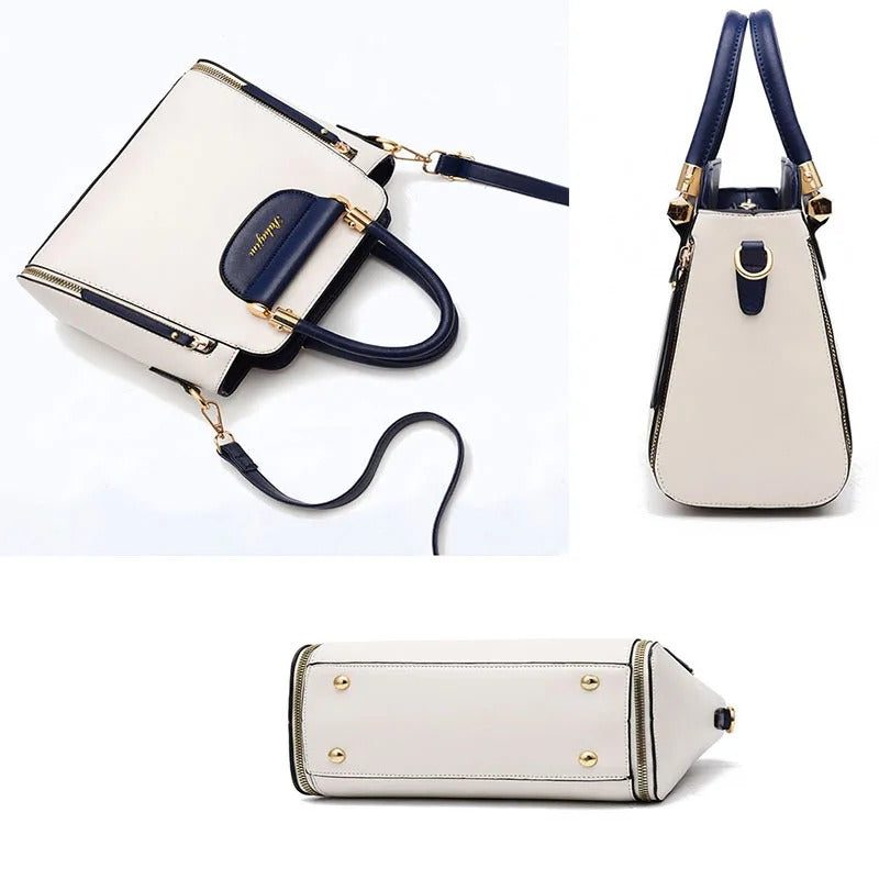 Stylish Women’s Contrast Shoulder Bag – Luxury Crossbody & Handbag