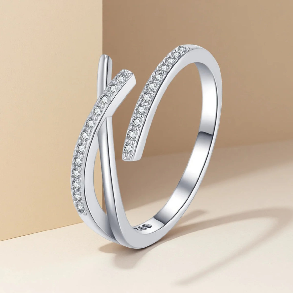 New 925 Sterling Silver 5A Zircon Shining Ring – Elegant Wedding & Party Engagement Jewelry