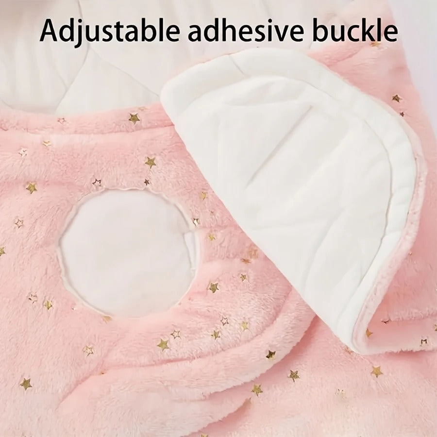 Baby Gold-Stamped Swaddle Blanket | Soft & Cozy Newborn Wrap