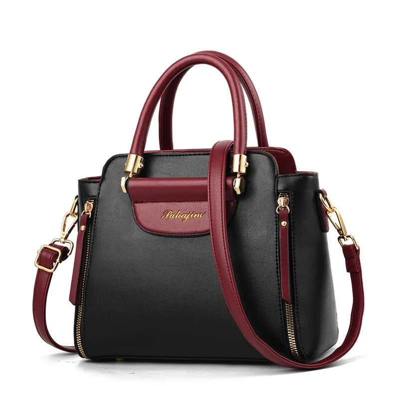 Stylish Women’s Contrast Shoulder Bag – Luxury Crossbody & Handbag